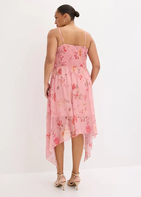 Robe en jersey mesh d&eacute;licat, bonprix