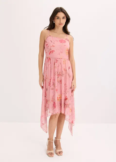 Robe en jersey mesh d&eacute;licat, bonprix