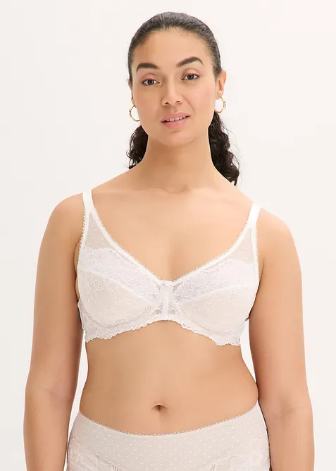 Soutien-gorge minimiseur avec dentelle, bonprix