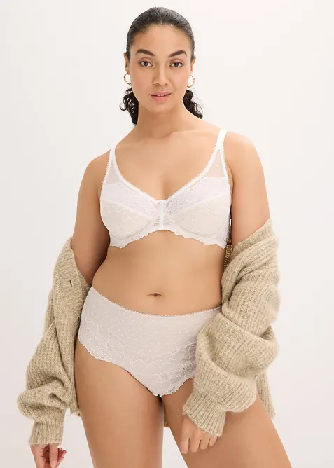 Soutien-gorge minimiseur avec dentelle, bonprix