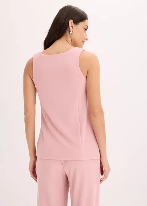 Blazer sans manches avec boutons d&eacute;coratifs, bonprix