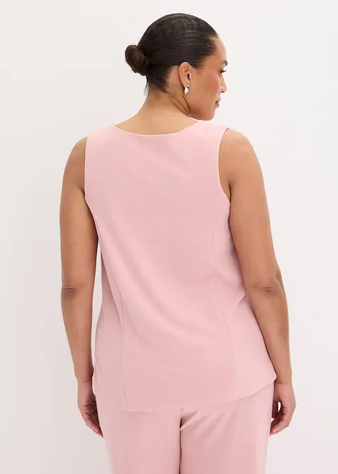 Blazer sans manches avec boutons d&eacute;coratifs, bonprix