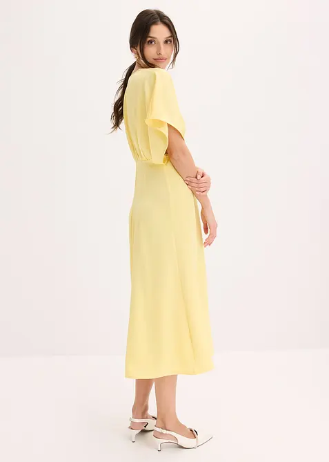 Robe longue en satin brillant, bonprix