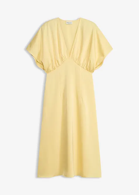 Robe longue en satin brillant, bonprix