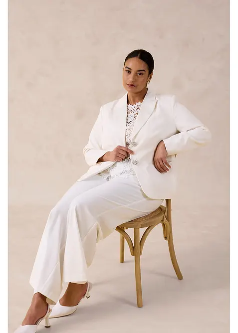 Blazer &agrave; boutons d&eacute;coratifs, bonprix