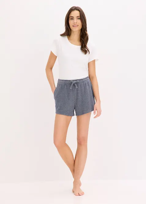 Short en sweat aspect jean, bonprix