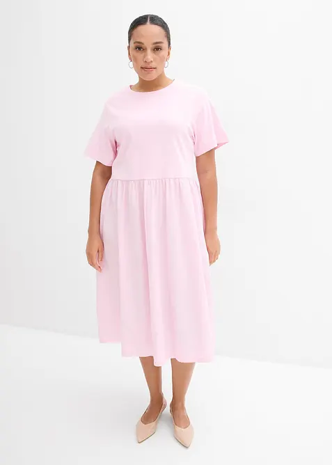 Robe midi 100% coton, bonprix