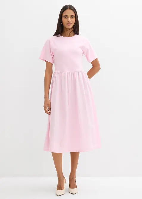 Robe midi 100% coton, bonprix