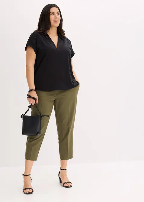 Pantalon 7/8 habill&eacute;, bonprix