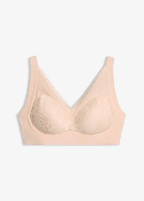 Soutien-gorge Feel Comfort rembourr&eacute;, sans armatures, d&eacute;coupes laser, bonprix