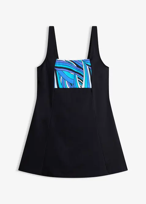 Robe de bain sculptante, jambe longue, maintien l&eacute;ger, bonprix