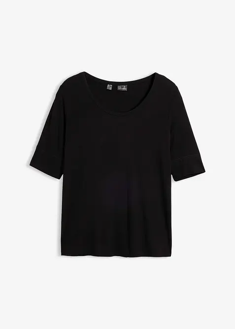 T-shirt doux en viscose extensible, bonprix