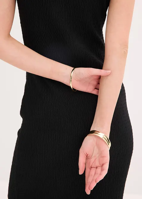 Lot de 3 bracelets joncs, bonprix