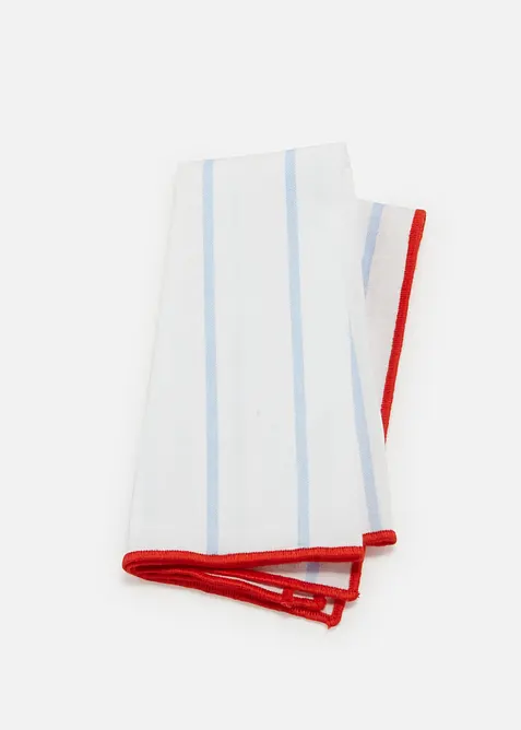 Lot de 2&nbsp;serviettes en tissu, bonprix