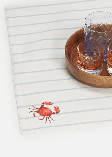 Lot de 2 sets de table en coton, bonprix