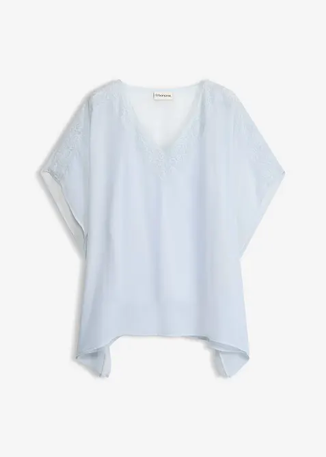 Tunique avec empi&egrave;cement en dentelle, bonprix