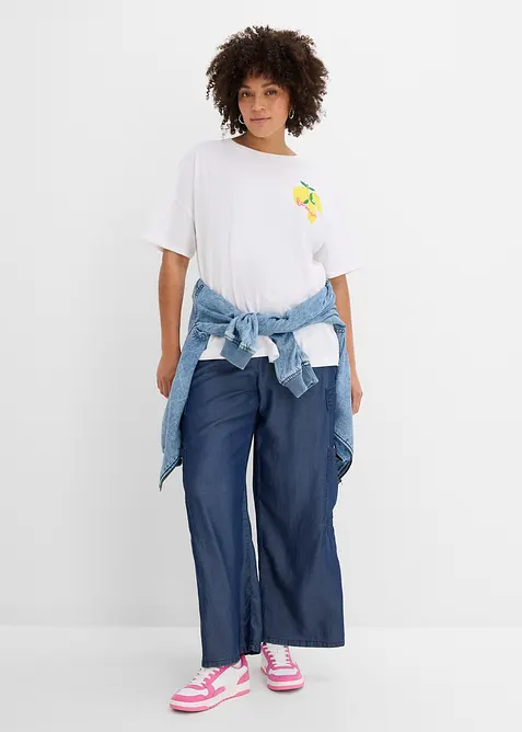 T-shirt oversize 100% coton, bonprix