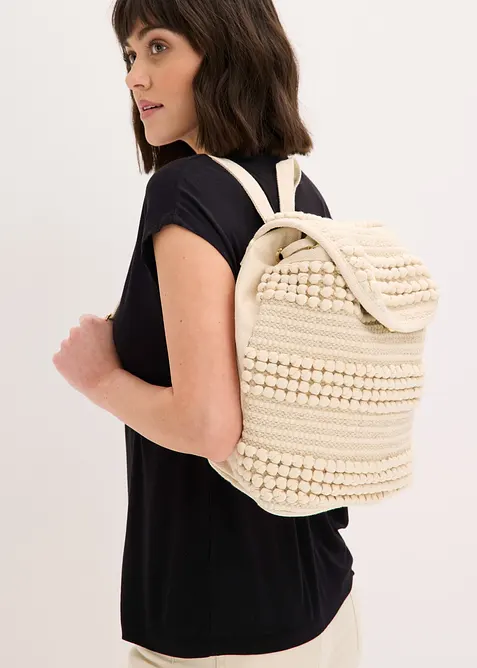 Sac &agrave; dos en macram&eacute;, bonprix