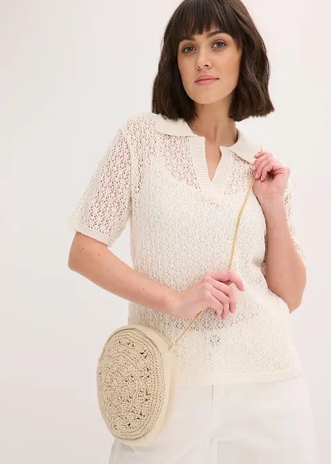 Petit sac rond &agrave; bandouli&egrave;re, bonprix