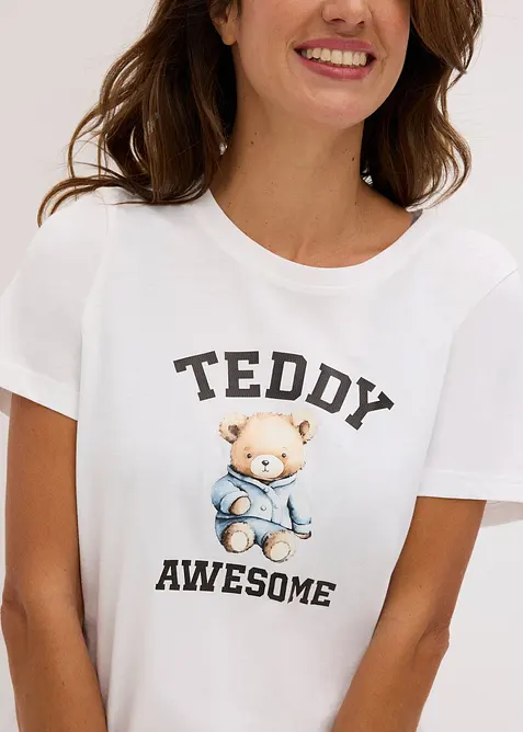 Pyjashort 100% coton, bonprix