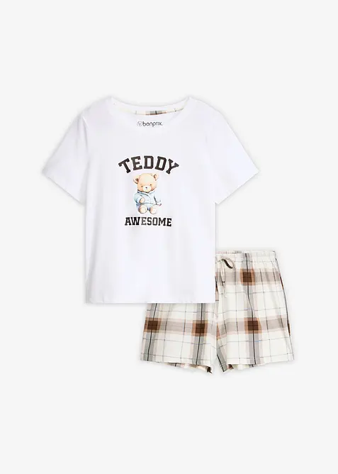 Pyjashort 100% coton, bonprix