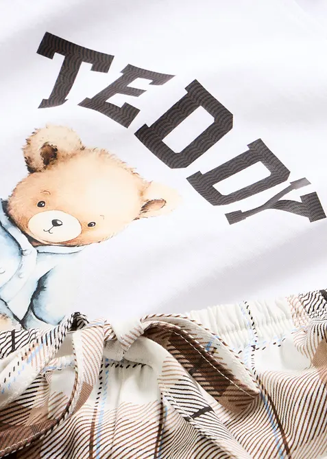 Pyjashort 100% coton, bonprix