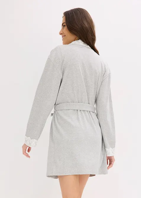 Kimono en coton c&ocirc;tel&eacute;, bonprix