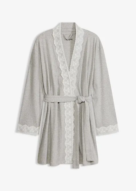Kimono en coton c&ocirc;tel&eacute;, bonprix
