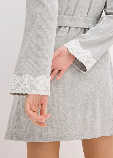 Kimono en coton c&ocirc;tel&eacute;, bonprix