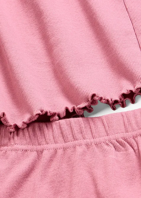 Pyjashort finement c&ocirc;tel&eacute;, bonprix