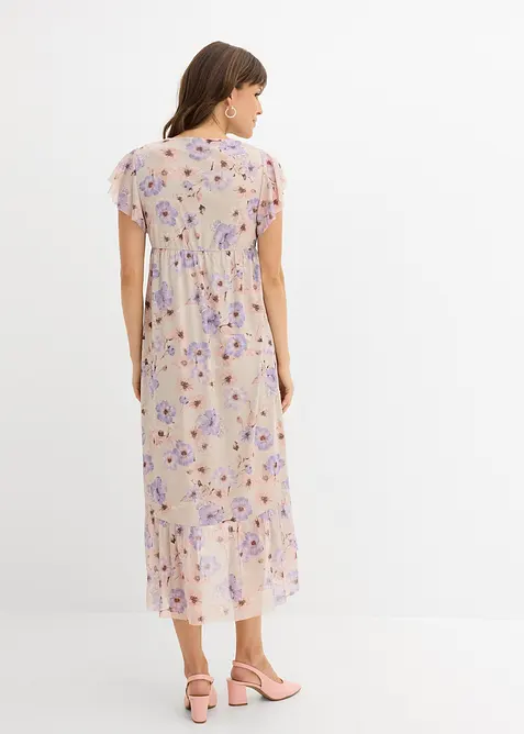 Robe de grossesse et d&rsquo;allaitement en mesh extensible, bonprix