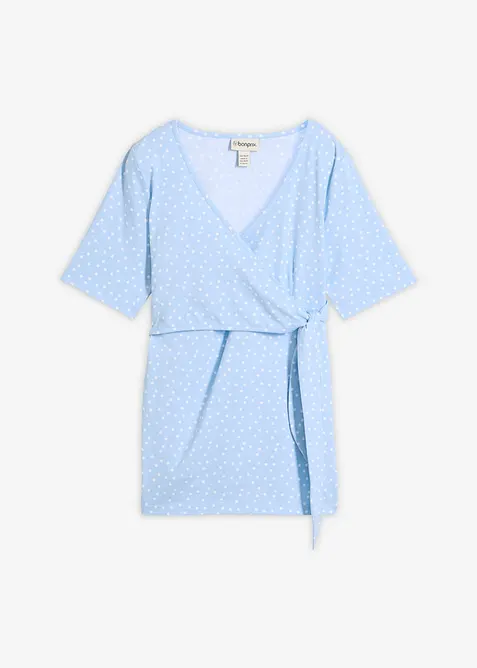 T-shirt cache-c&oelig;ur pour la grossesse et apr&egrave;s, bonprix