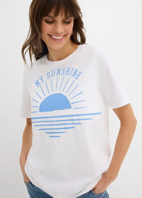 T-shirt de grossesse et d&rsquo;allaitement en coton, bonprix