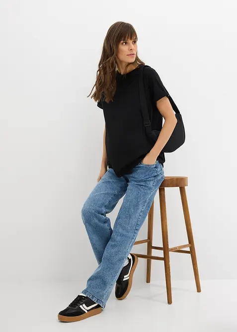 T-shirt de grossesse avec fonction d&rsquo;allaitement discr&egrave;te, bonprix