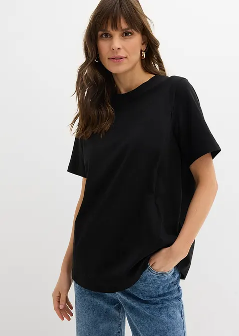 T-shirt de grossesse avec fonction d&rsquo;allaitement discr&egrave;te, bonprix