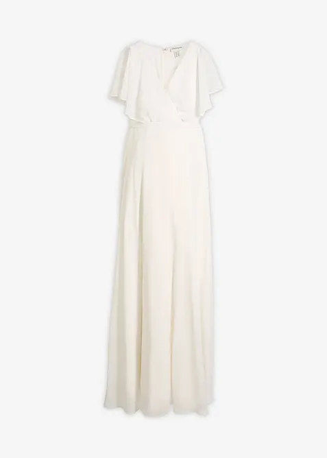 Robe de mari&eacute;e en mousseline pour la grossesse et l&rsquo;allaitement, bonprix