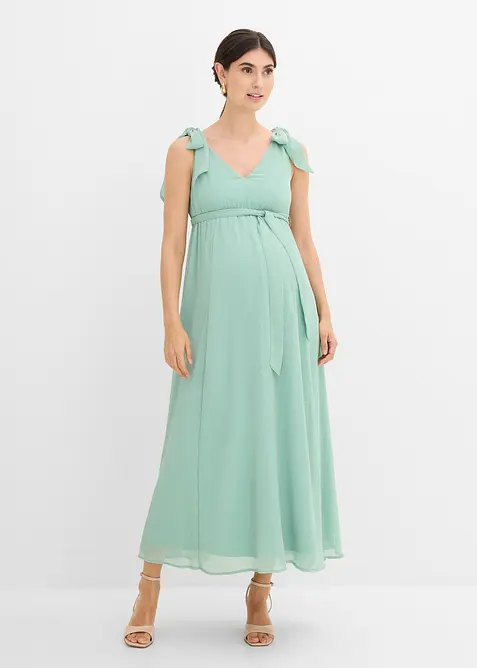 Robe de grossesse et d&rsquo;allaitement &agrave; bretelles r&eacute;glables, bonprix