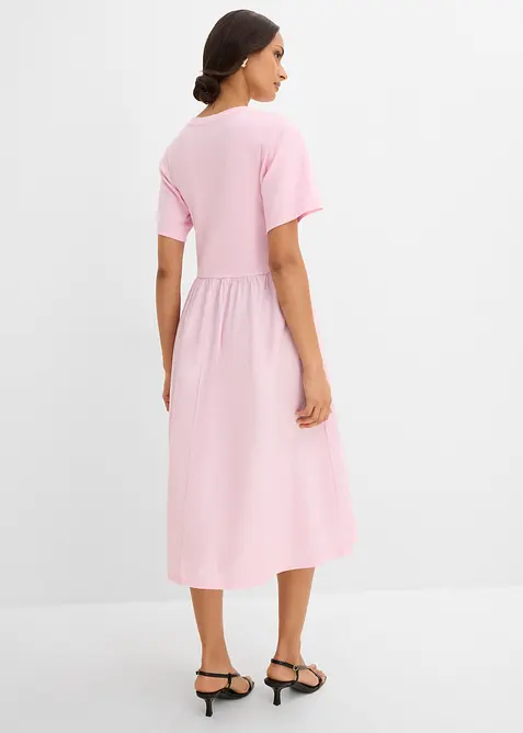 Robe midi 100% coton, bonprix