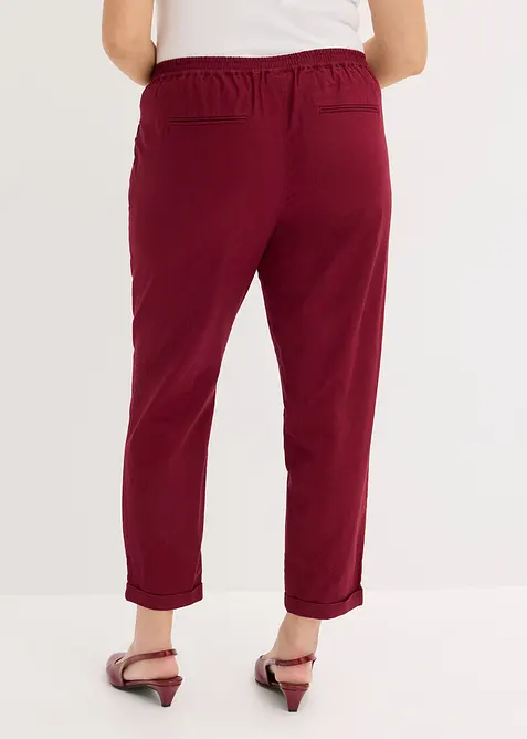 Pantalon en lin m&eacute;lang&eacute;, bonprix