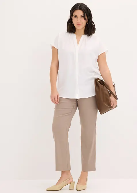 Pantalon en bengaline extensible, bonprix