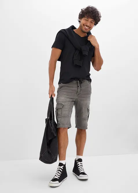 Lot de 3 T-shirts col V, bonprix