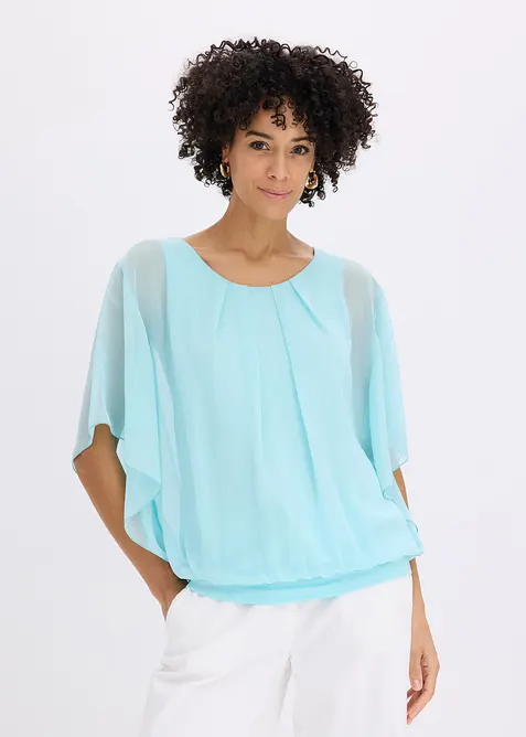 Blouse en mousseline, bonprix