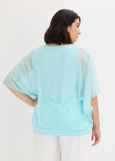 Blouse en mousseline, bonprix
