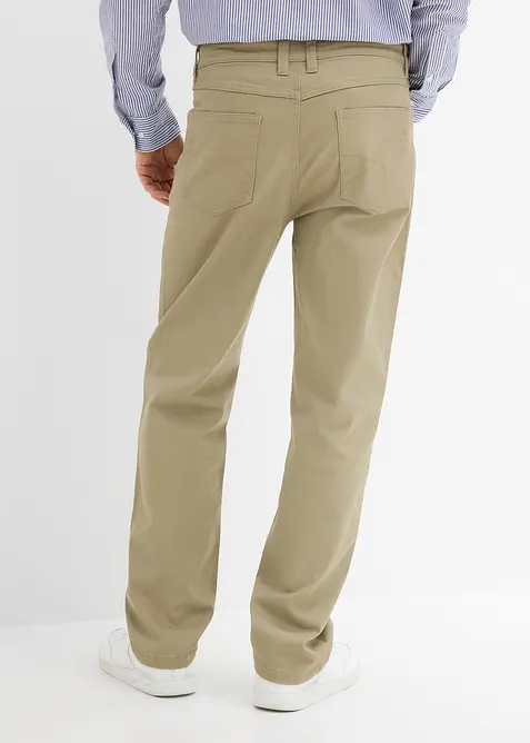 Pantalon droit et extensible, coupe classique, bonprix