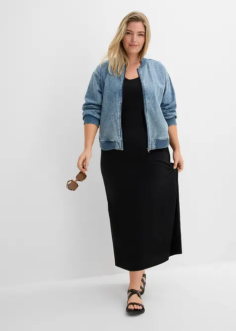 Robe pr&egrave;s du corps en jersey, bonprix