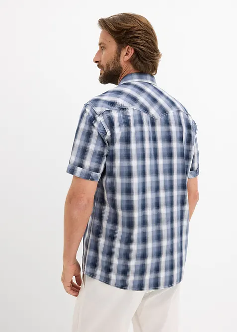 Chemise manches courtes &agrave; poches plaqu&eacute;es, bonprix