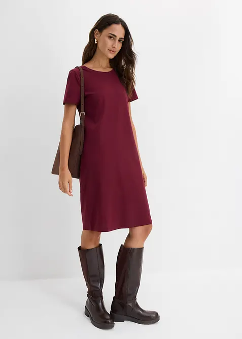 Lot de 2 robes en jersey 100% coton, bonprix