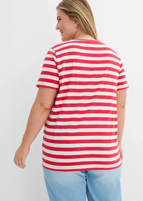 T-shirts col rond en coton, bonprix