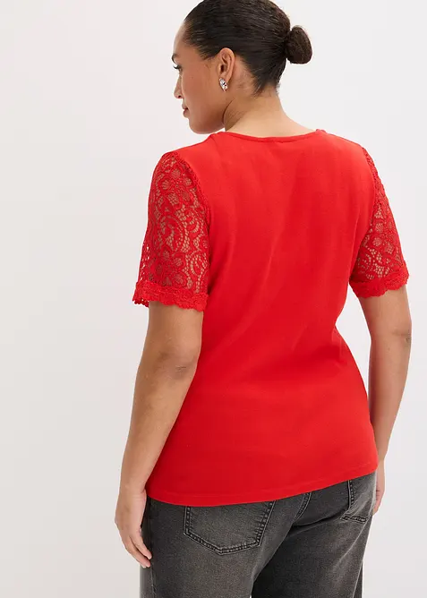 T-shirt en coton c&ocirc;tel&eacute;, bonprix