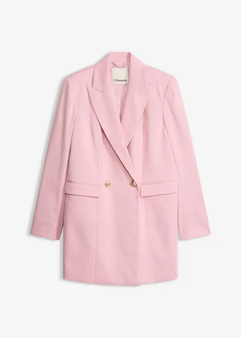 Long blazer &agrave; boutons d&eacute;coratifs, bonprix